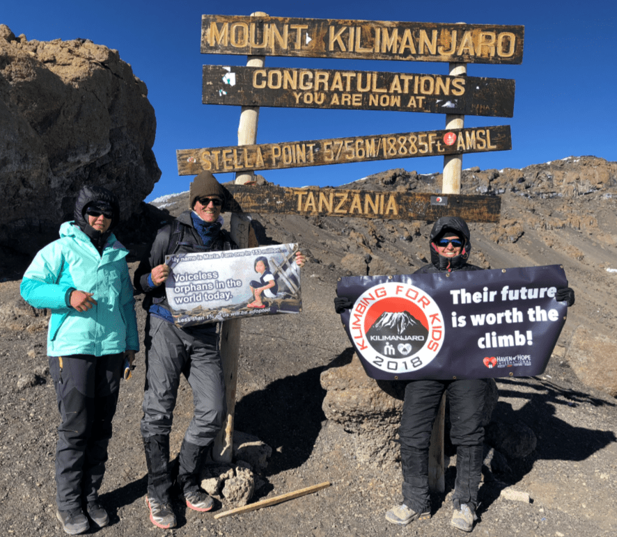 Alice-Skaff-as-she-reached-Stella-Point-on-Mount-Kilimanjaro.-Photo-via-WINK-News. Alice-Skaff-as-she-reached-Stella-Point-on-Mount-Kilimanjaro.-Photo-via-WINK-News.