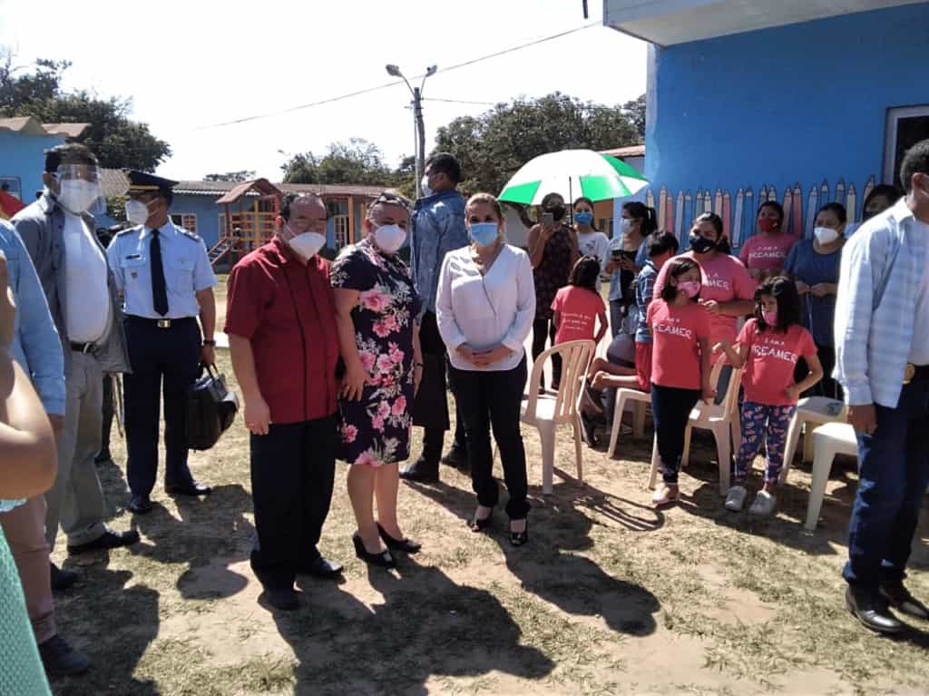 Interim President of the Plurinational State of Bolivia Visits Orphanage