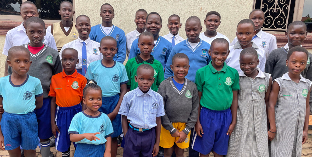 Kabagambe group shot in school uniforms 1024x516